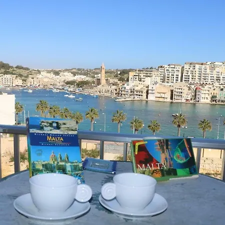 Sea Front Apartment Marsaskala Exterior photo